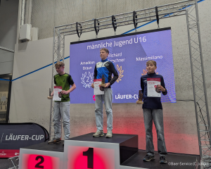Foto der Gewinner der AK U16 männlich - Siegerehrung 2025