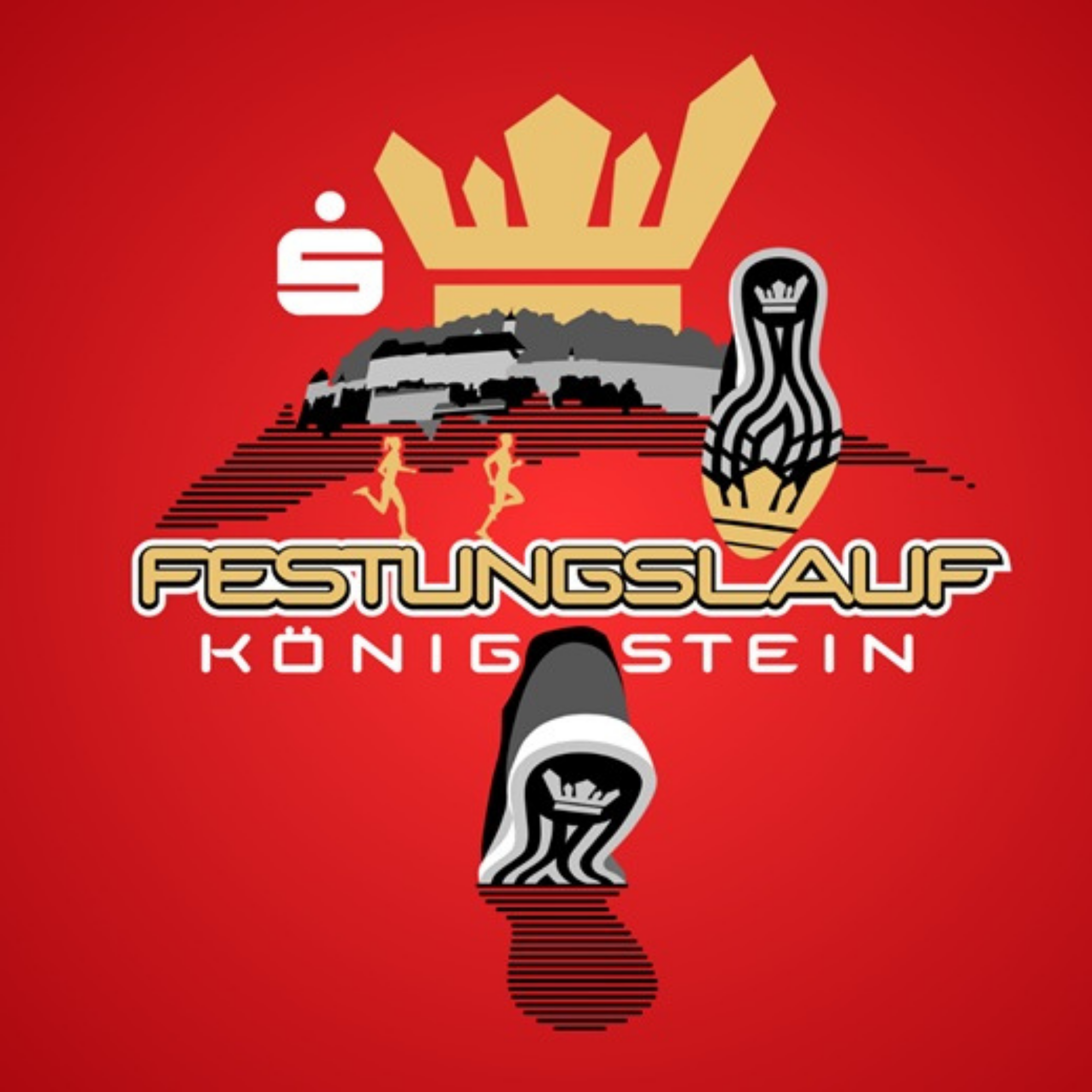 Logo Sparkassen-Festungslauf Königstein